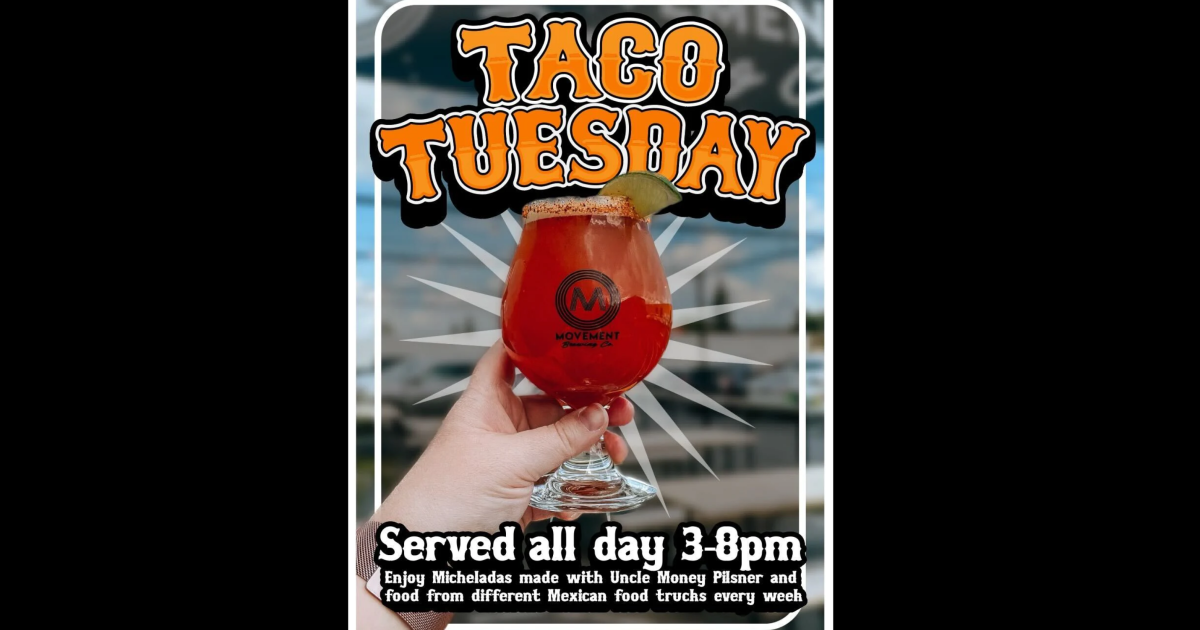 Taco Tuesday at Movement Brewing | Visit Rancho Cordova