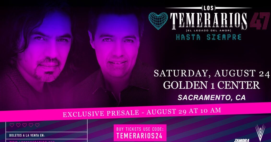 Los Temerarios USA Tour Visit Rancho Cordova